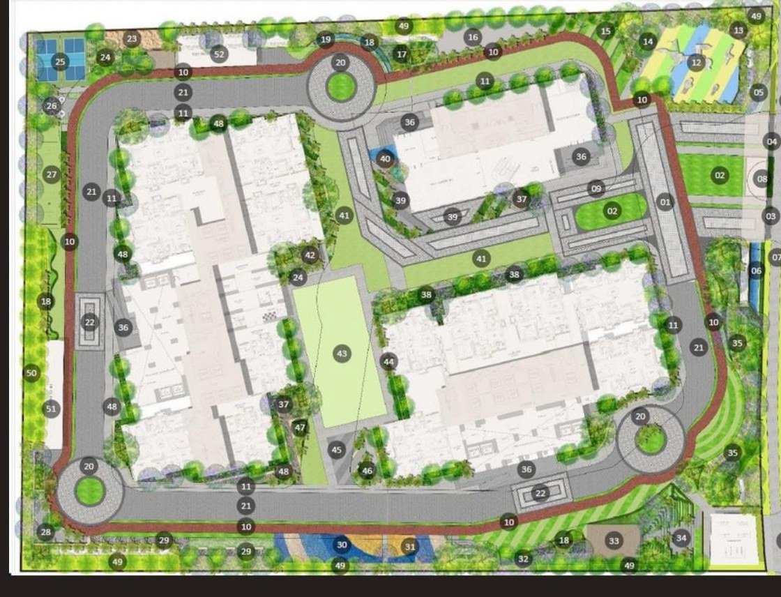 Godrej Epoque master layout plan